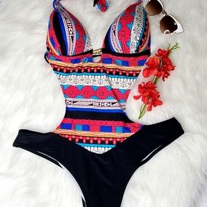 NWOT Vintage One-Piece Bathing Suit Size Extra Large XL